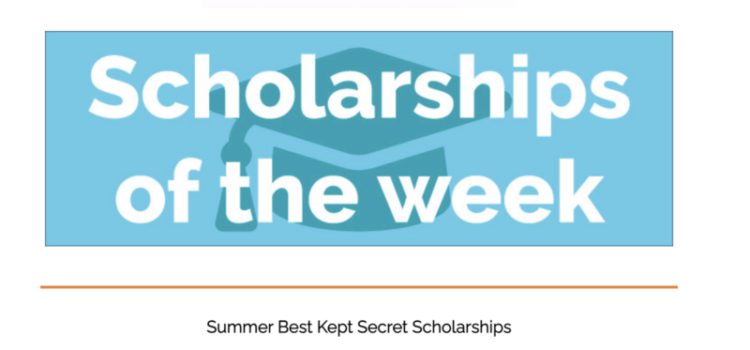 Summer Best Kept Secret Scholarships